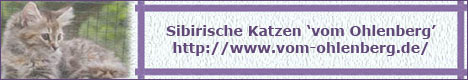 Sibirische Katzen vom Ohlenberg